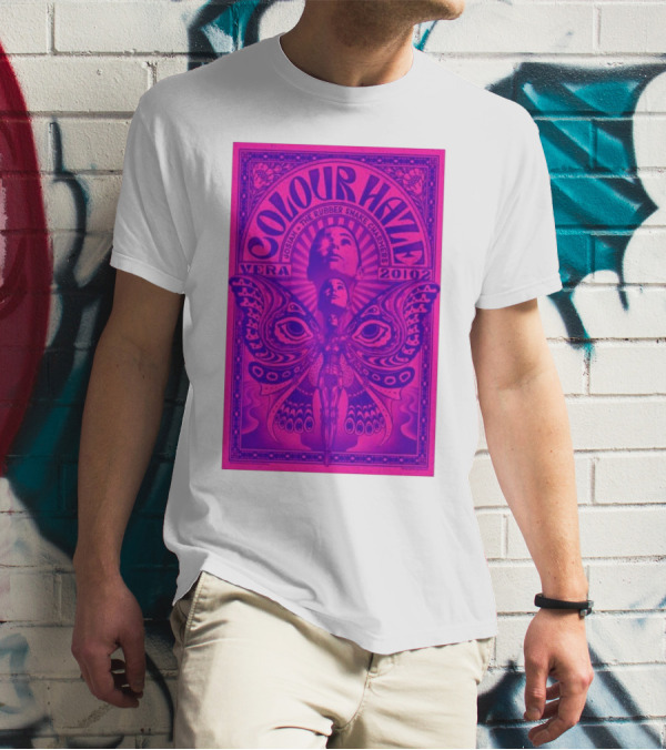 Colour Haze Vera Groningen Netherlands Feb 20 2025 Josiah The Rubber Snake Charmers T-Shirt