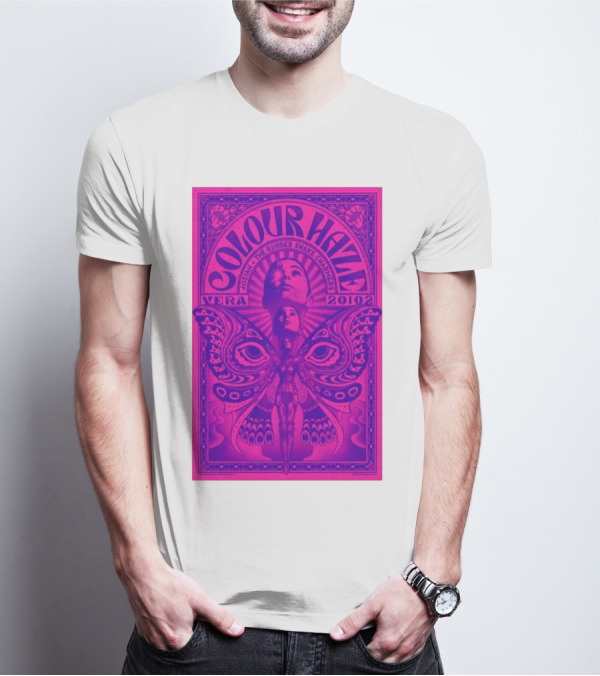 Colour Haze Vera Groningen Netherlands Feb 20 2025 Josiah The Rubber Snake Charmers T-Shirt