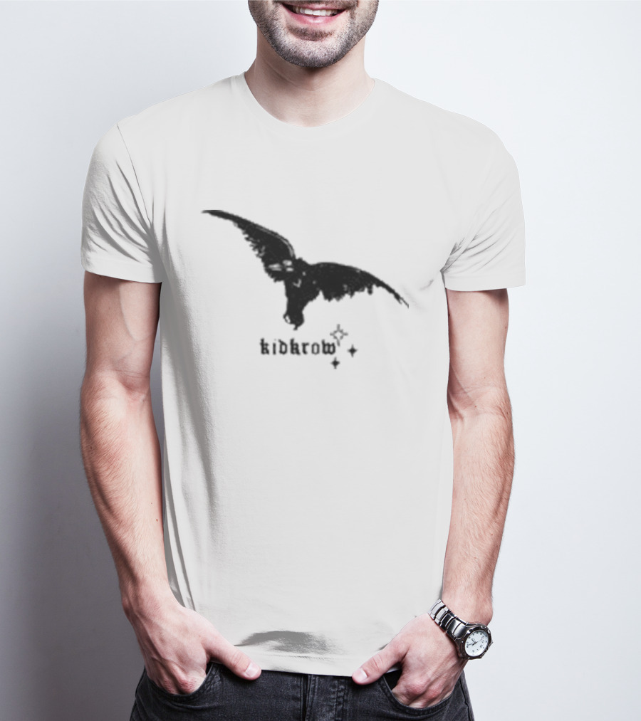 Conan Gray Kid Krow Flying Black Bird T-Shirt