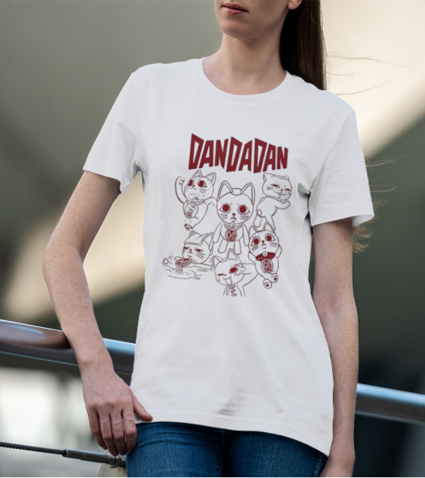Dandadan Turbo Granny Characters Illustration T-Shirt