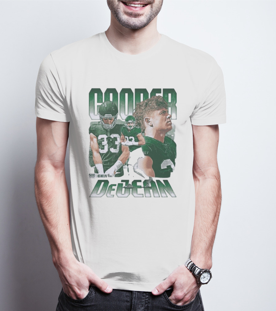 Cooper DeJean NFLPA 33 Vintage Style T-Shirt