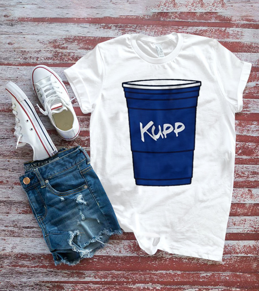 Cooper Kupp Seattle Kupp Blue Cup T-Shirt