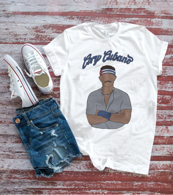 Cory Cubano Stylized Illustration With Headband And Necklace T-Shirt
