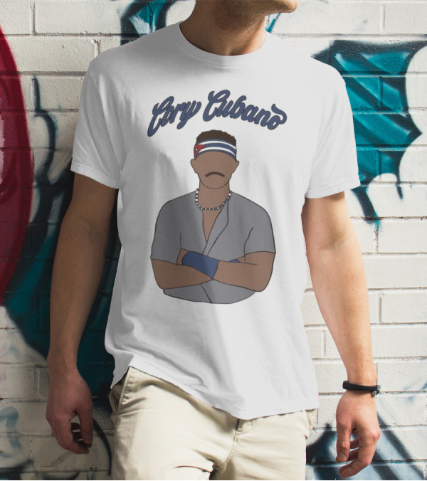 Cory Cubano Stylized Illustration With Headband And Necklace T-Shirt