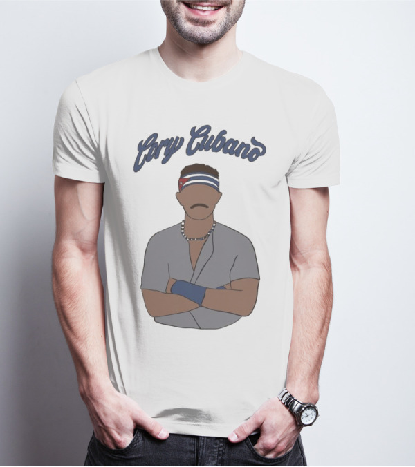 Cory Cubano Stylized Illustration With Headband And Necklace T-Shirt