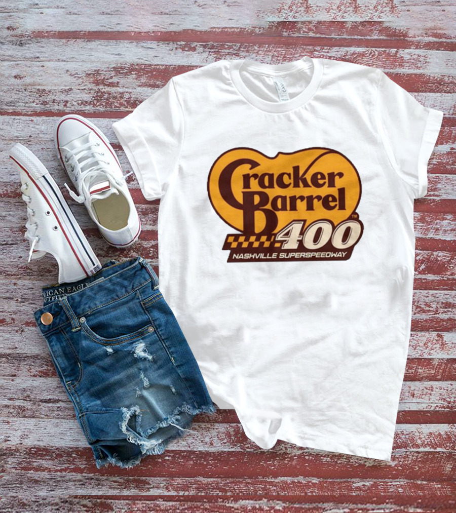 Cracker Barrel 400 Nashville Superspeedway Racing Event T-Shirt