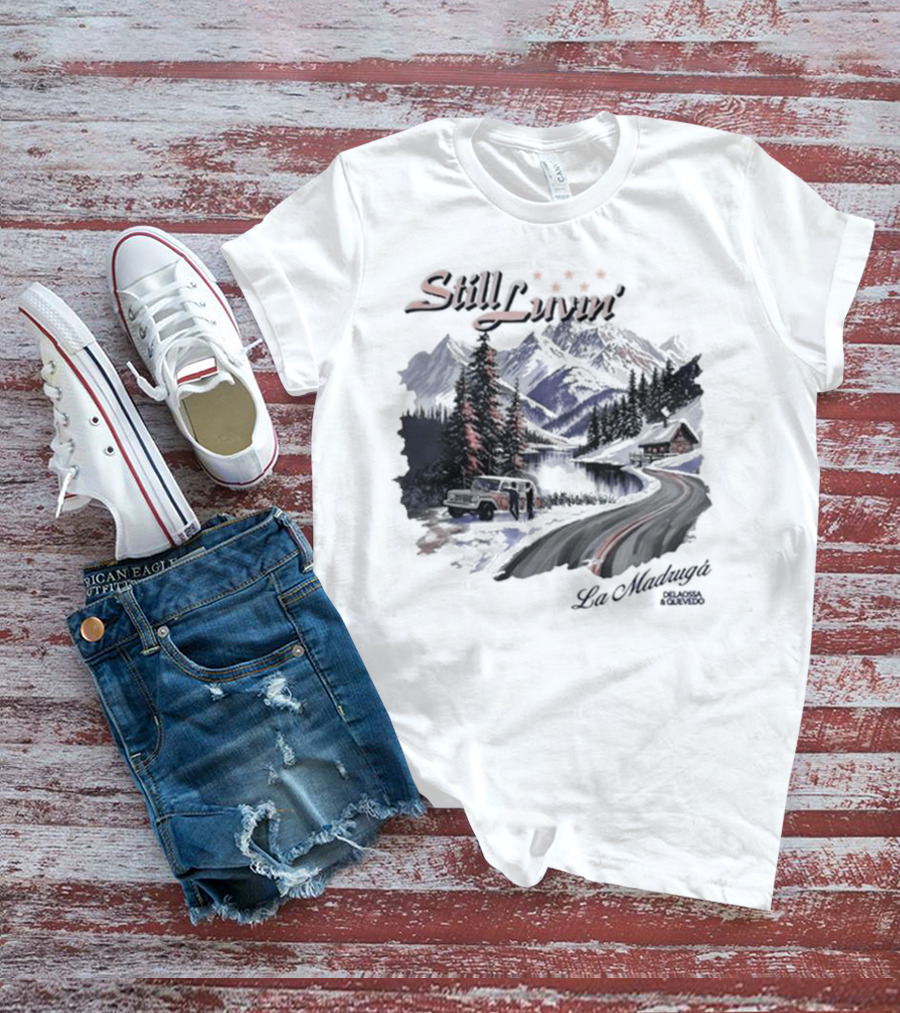 Delaossa Still Luvin Blanca Mountain Road Scene T-Shirt