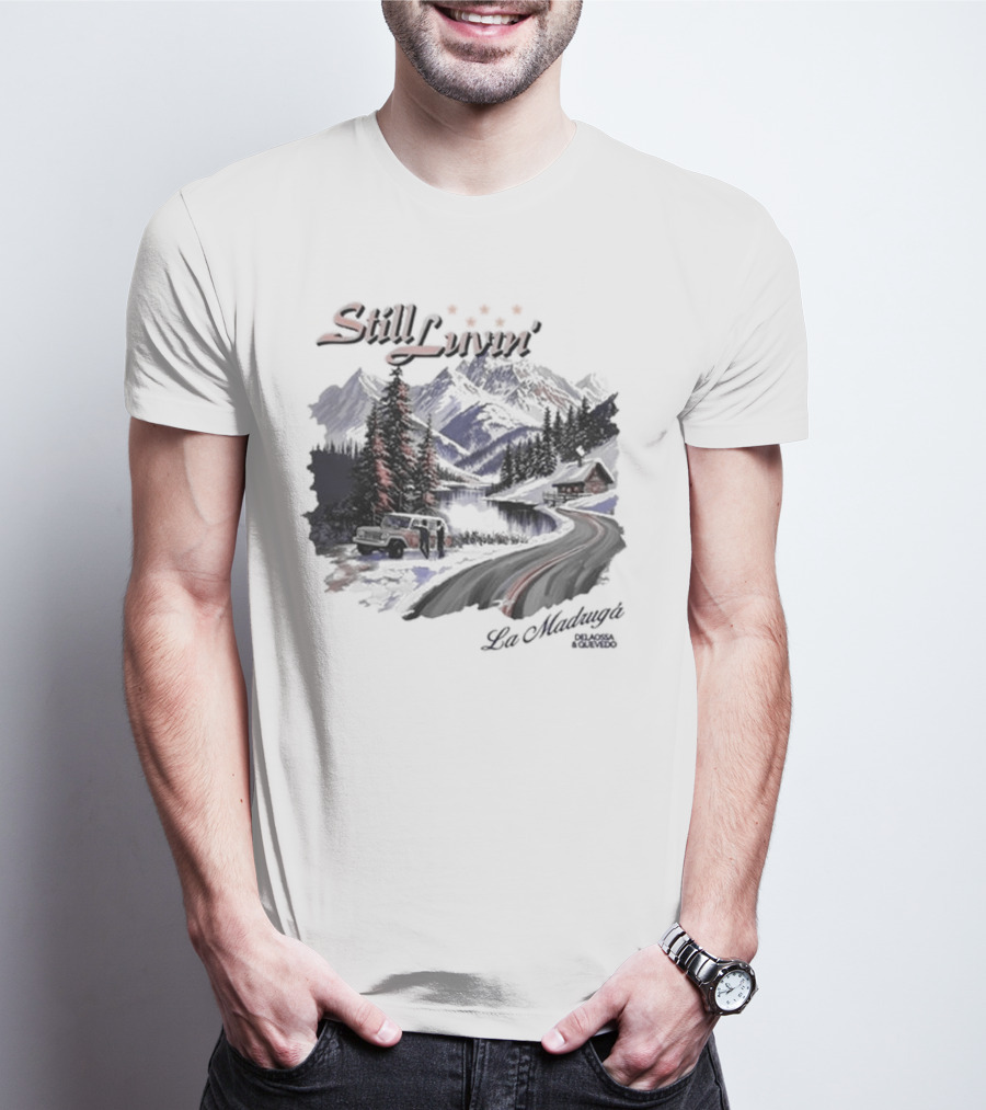 Delaossa Still Luvin Blanca Mountain Road Scene T-Shirt