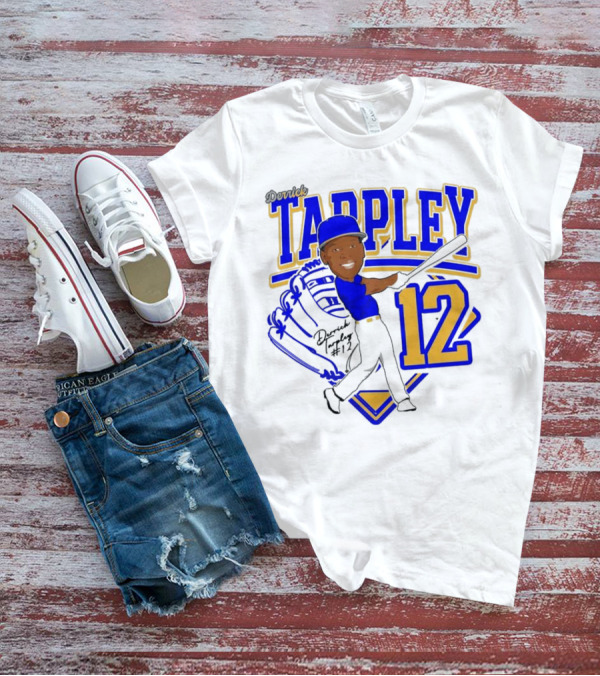 Derrick Tarpley 12 Baseball Player Art 2025 T-Shirt