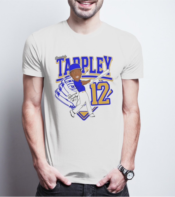 Derrick Tarpley 12 Baseball Player Art 2025 T-Shirt