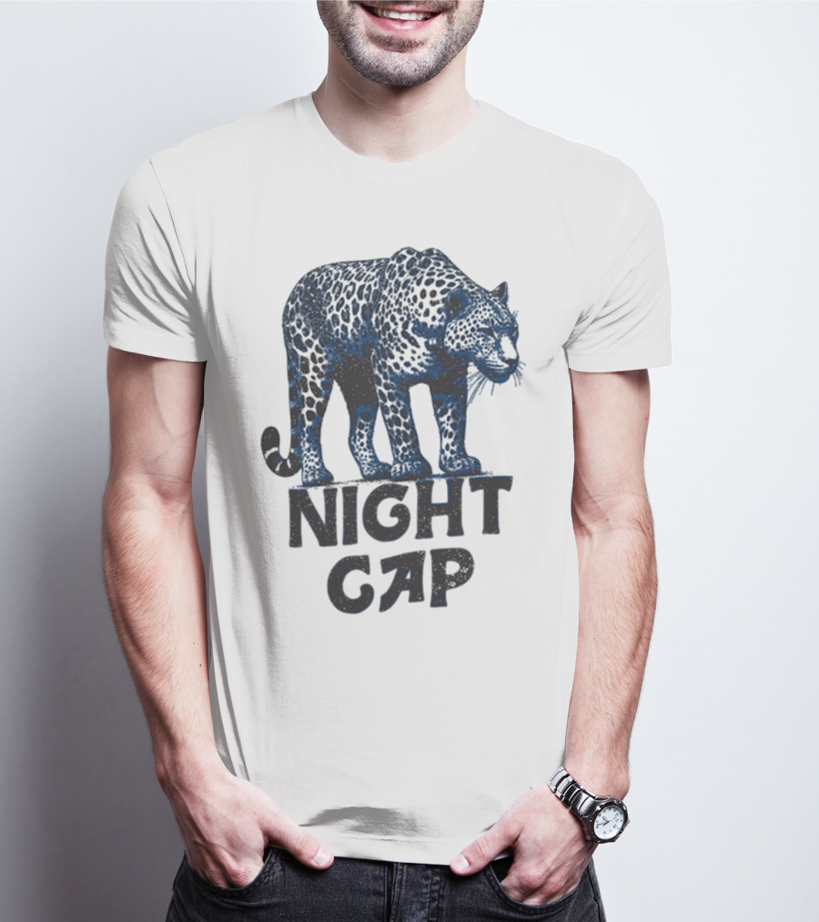 Night Cap Eighty Four Vintage Cat T-Shirt