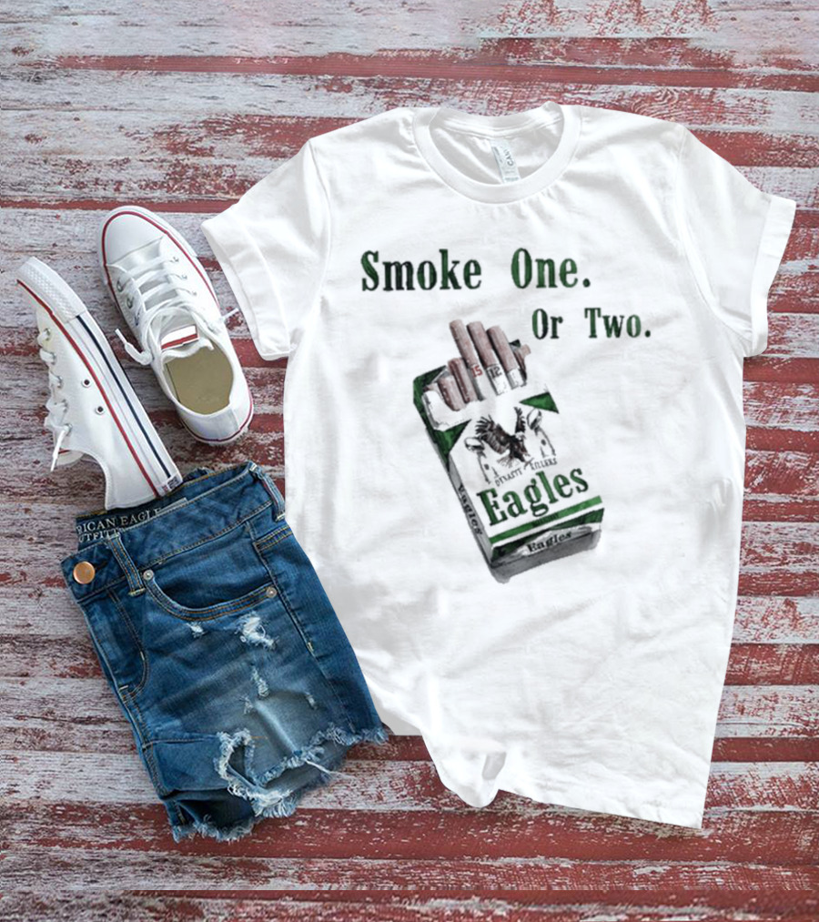 Eagles Smoke One Or Two Pack Hand T-Shirt