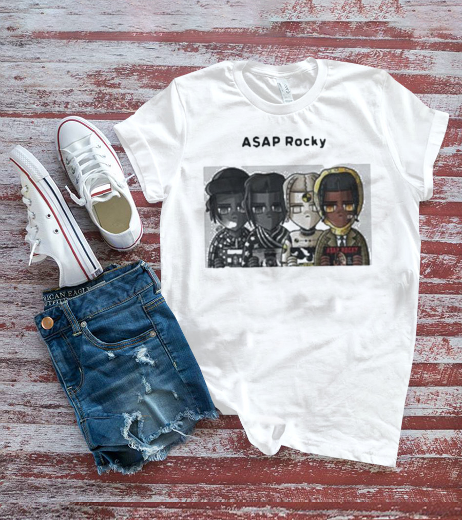 A$AP Mob Evolution A$AP Rocky Style Transformation T-Shirt