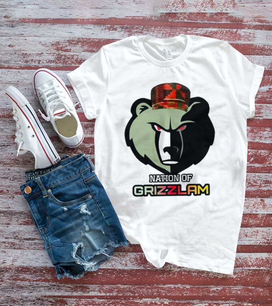 Feralrollypolly Grizzlam Bear Kufi Hat T-Shirt