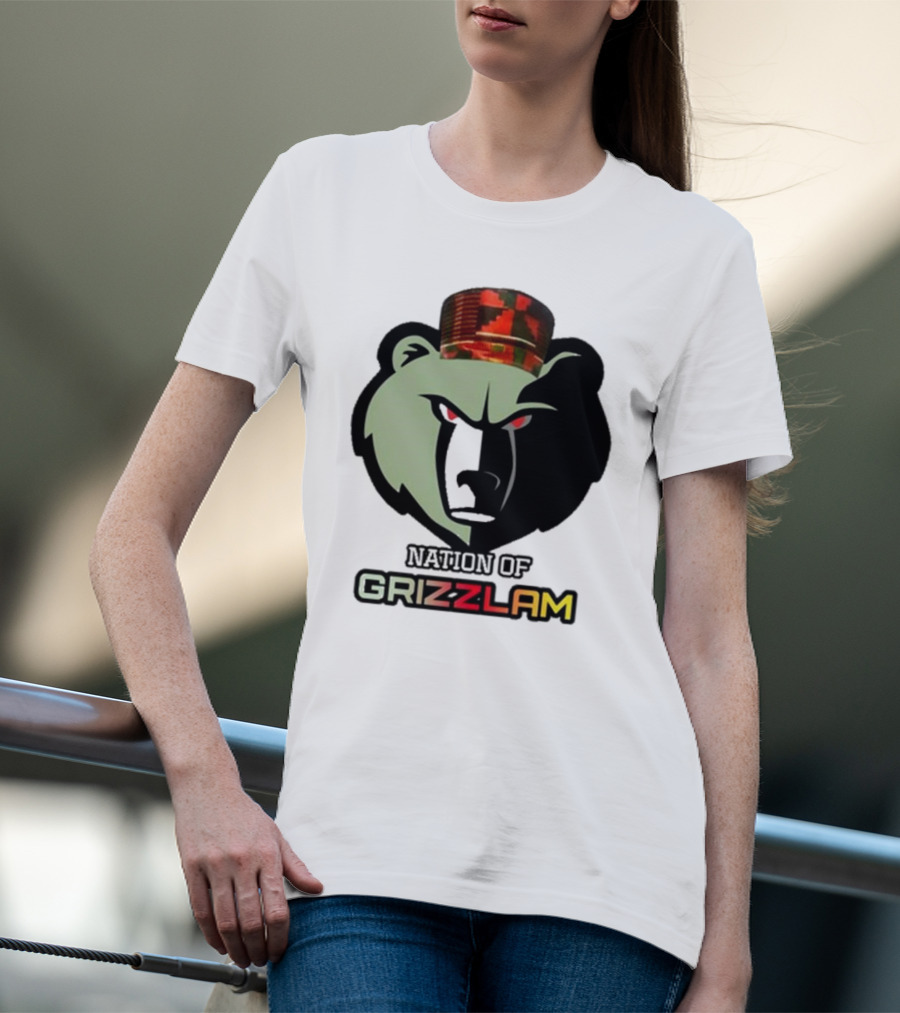 Feralrollypolly Grizzlam Bear Kufi Hat T-Shirt