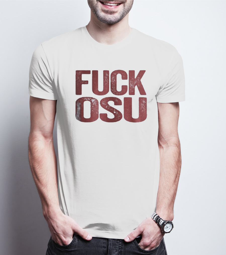 Funny Oklahoma Sooners FUCK OSU T-Shirt