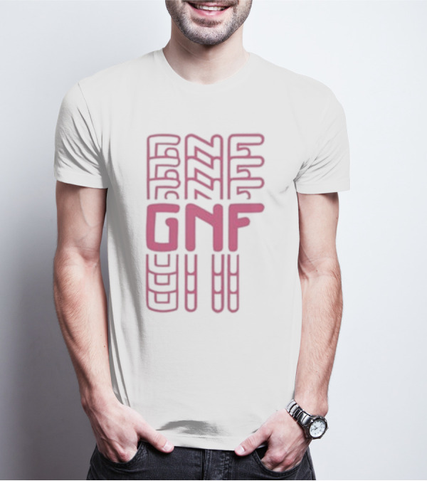 George Not Found GNF Pink Split T-Shirt