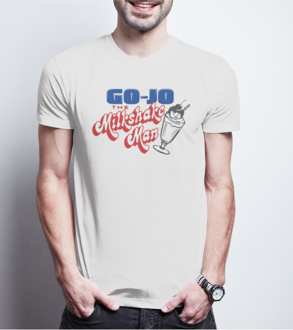 Go Jo The Milkshake Man Retro Style Beverage Lover T-Shirt