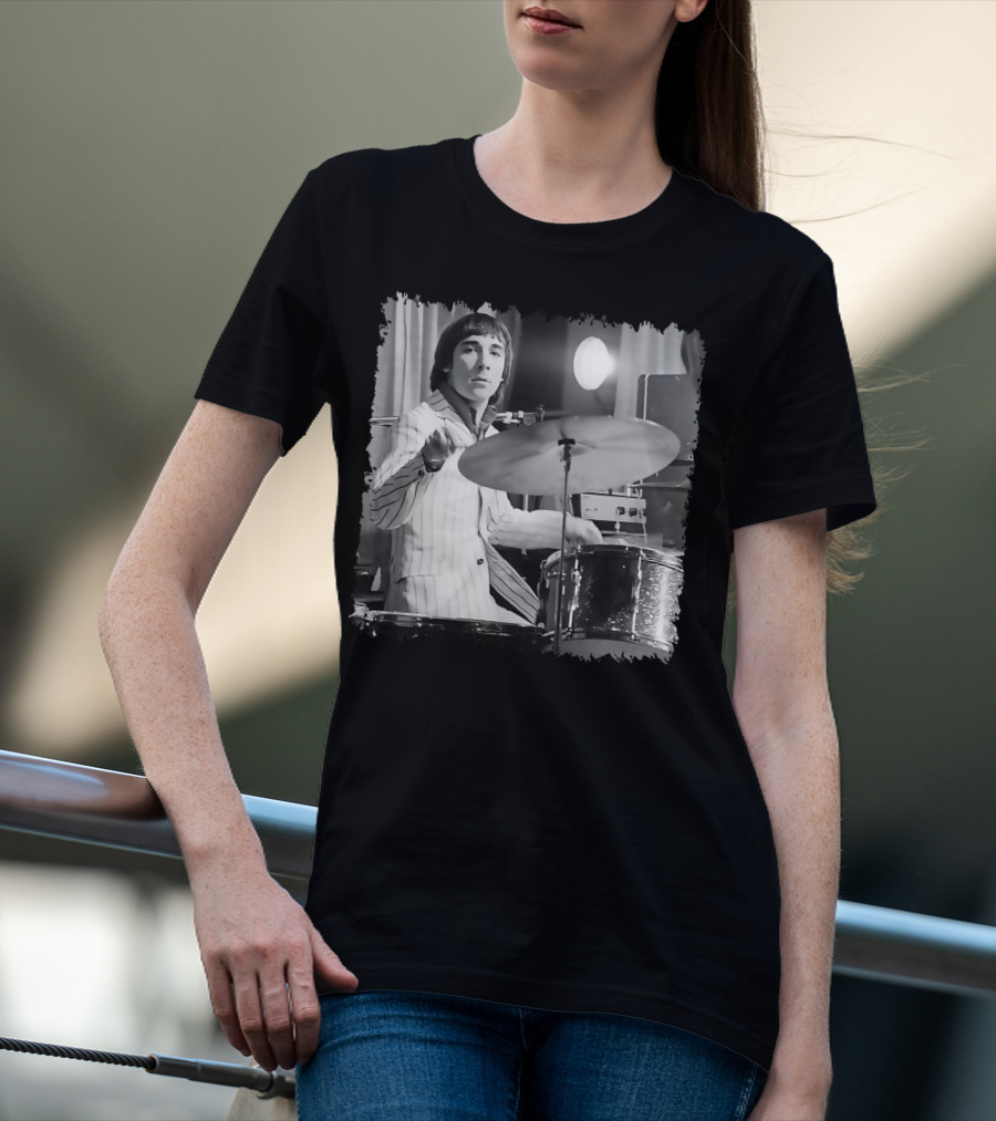 Keith Moon Drumming Legend 71019 T-Shirt