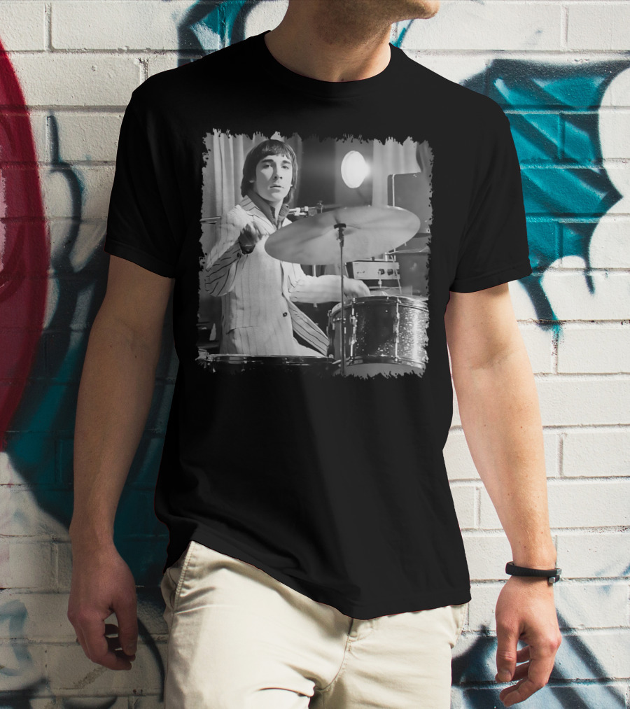 Keith Moon Drumming Legend 71019 T-Shirt