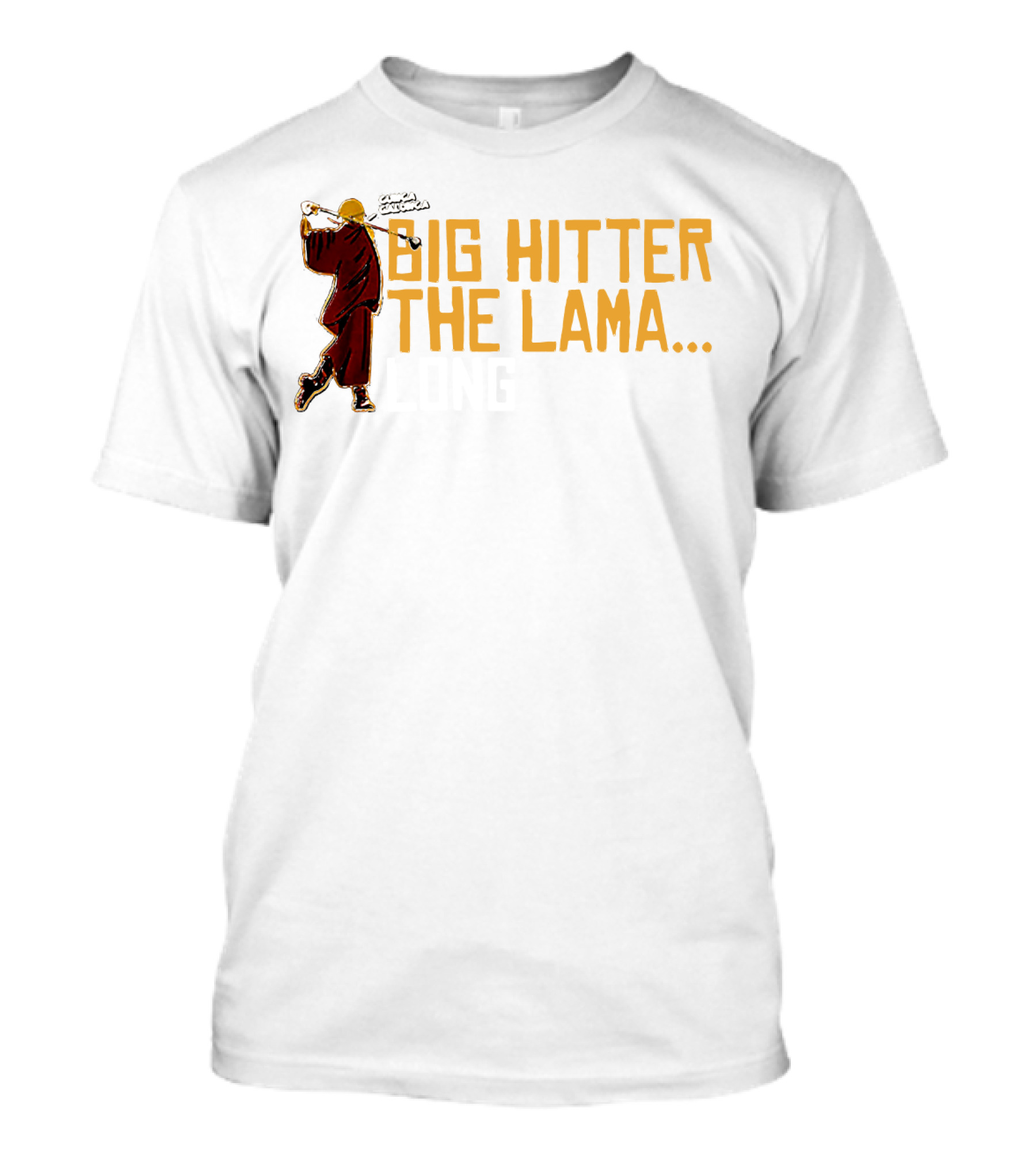 Big Hitter The Lama Golf Swing Insight T-Shirt