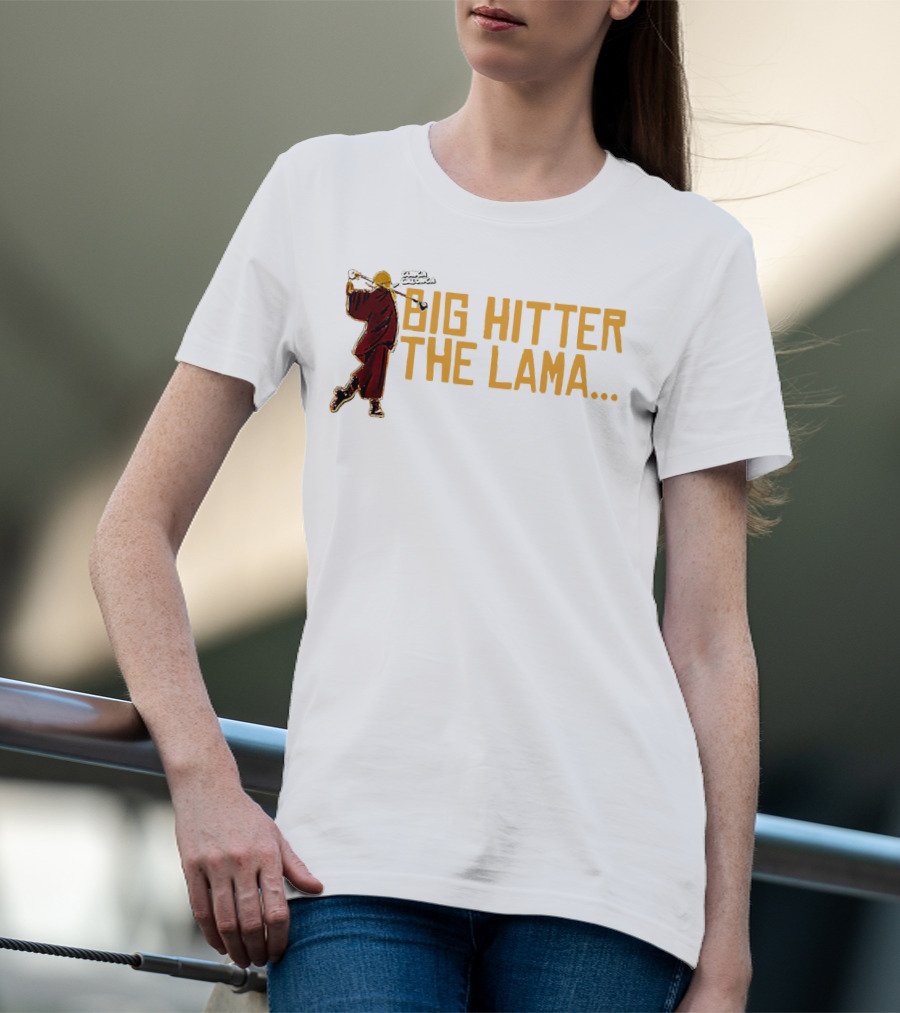 Big Hitter The Lama Golf Swing Insight T-Shirt