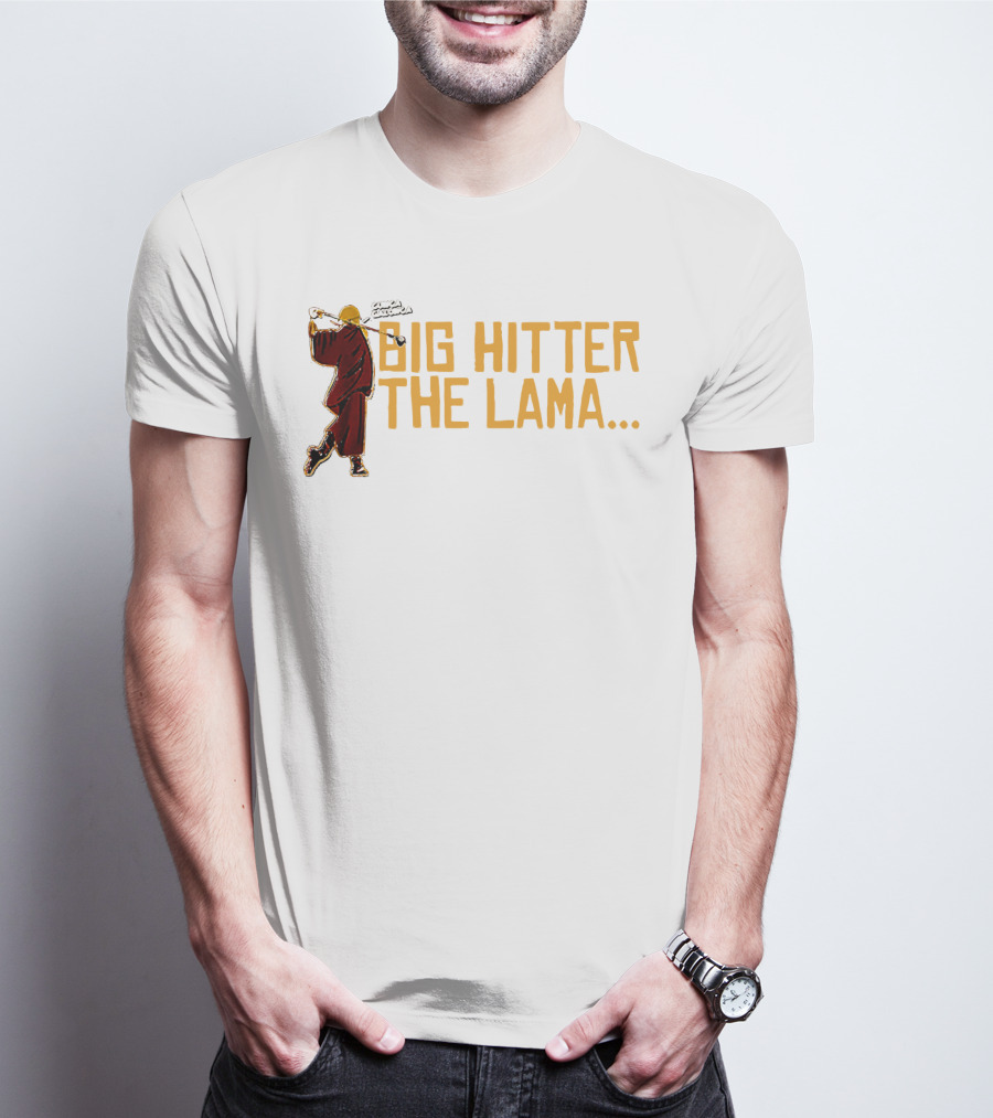Big Hitter The Lama Golf Swing Insight T-Shirt