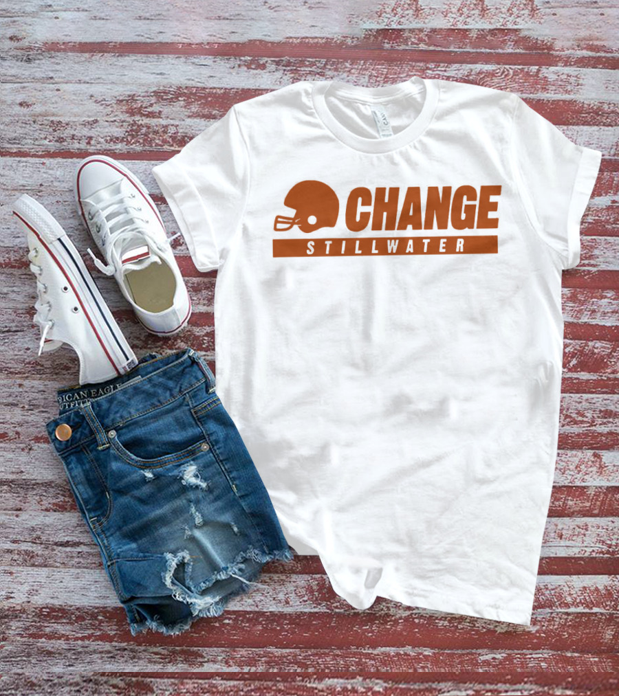 STILLWATER CHANGE FOOTBALL HELMET T-Shirt