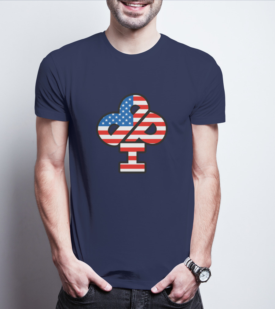 IDubbbz American Flag Logo IBP Merch T-Shirt