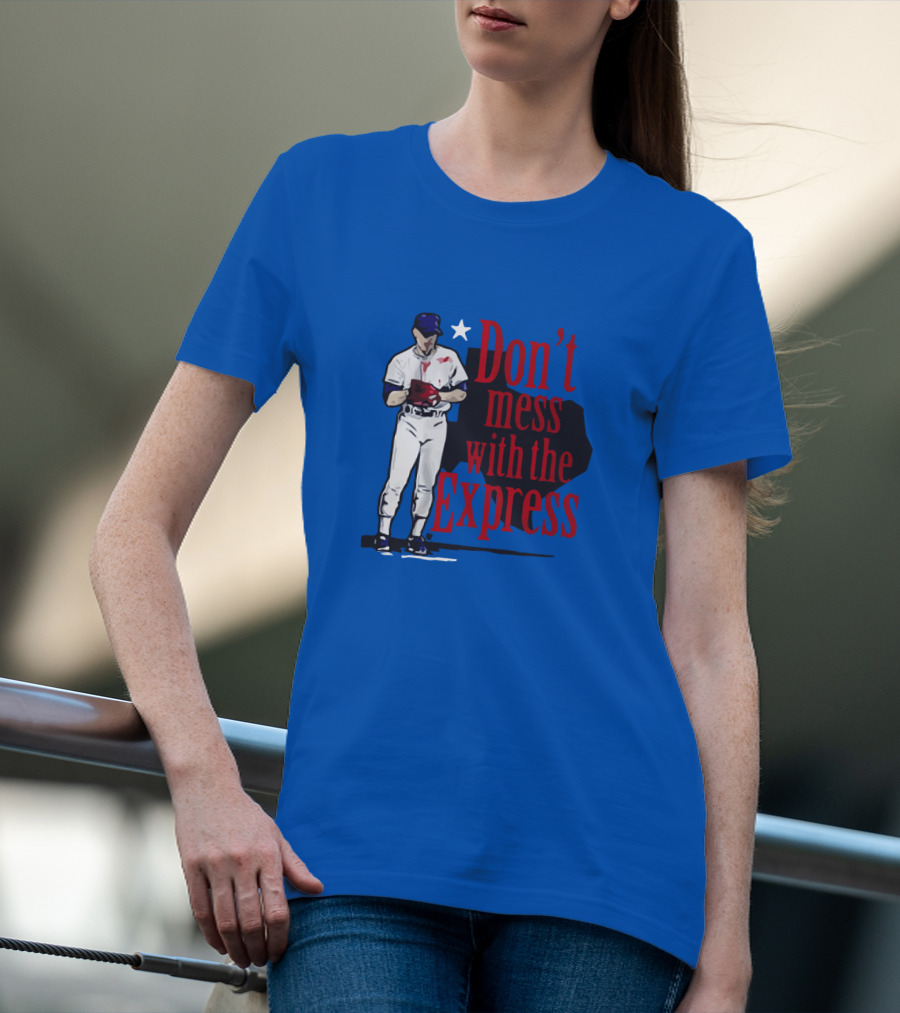 Don't Mess With The Express Bloody Nolan Ryan T-Shirt