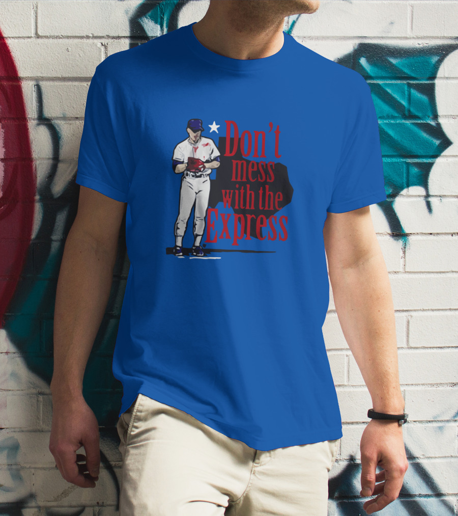 Don't Mess With The Express Bloody Nolan Ryan T-Shirt