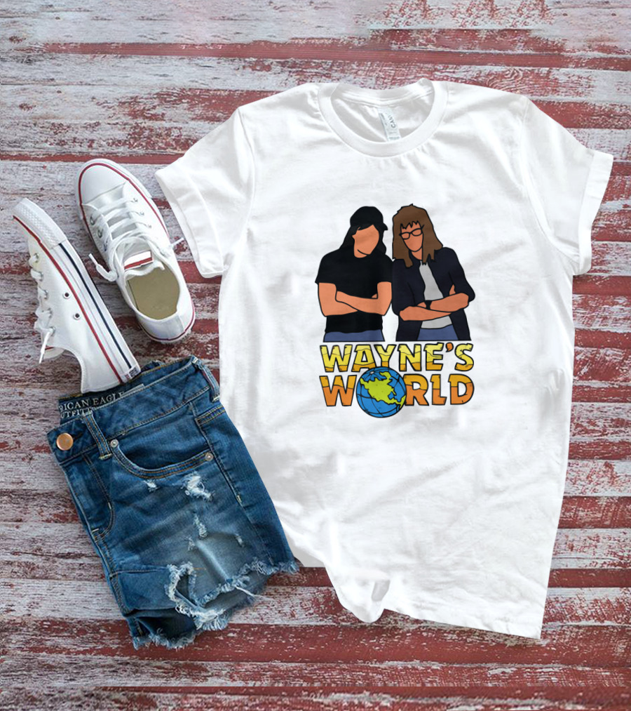 WAYNE'S WORLD DUO WITH EARTH T-Shirt