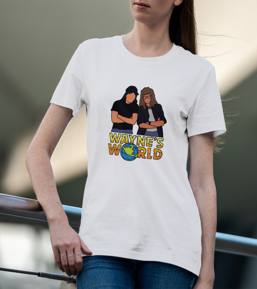 WAYNE'S WORLD DUO WITH EARTH T-Shirt