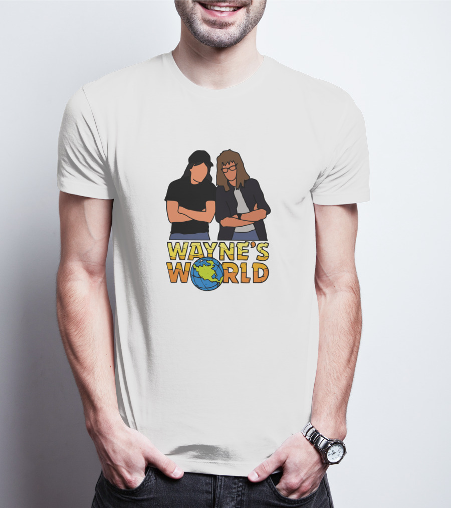WAYNE'S WORLD DUO WITH EARTH T-Shirt