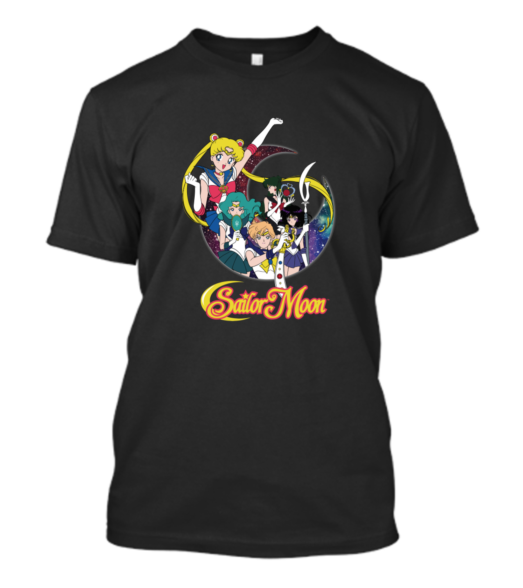 Sailor Moon Sailor Senshi Group Pose T-Shirt