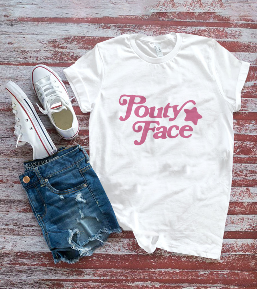 Pouty Face Star Merch T-Shirt