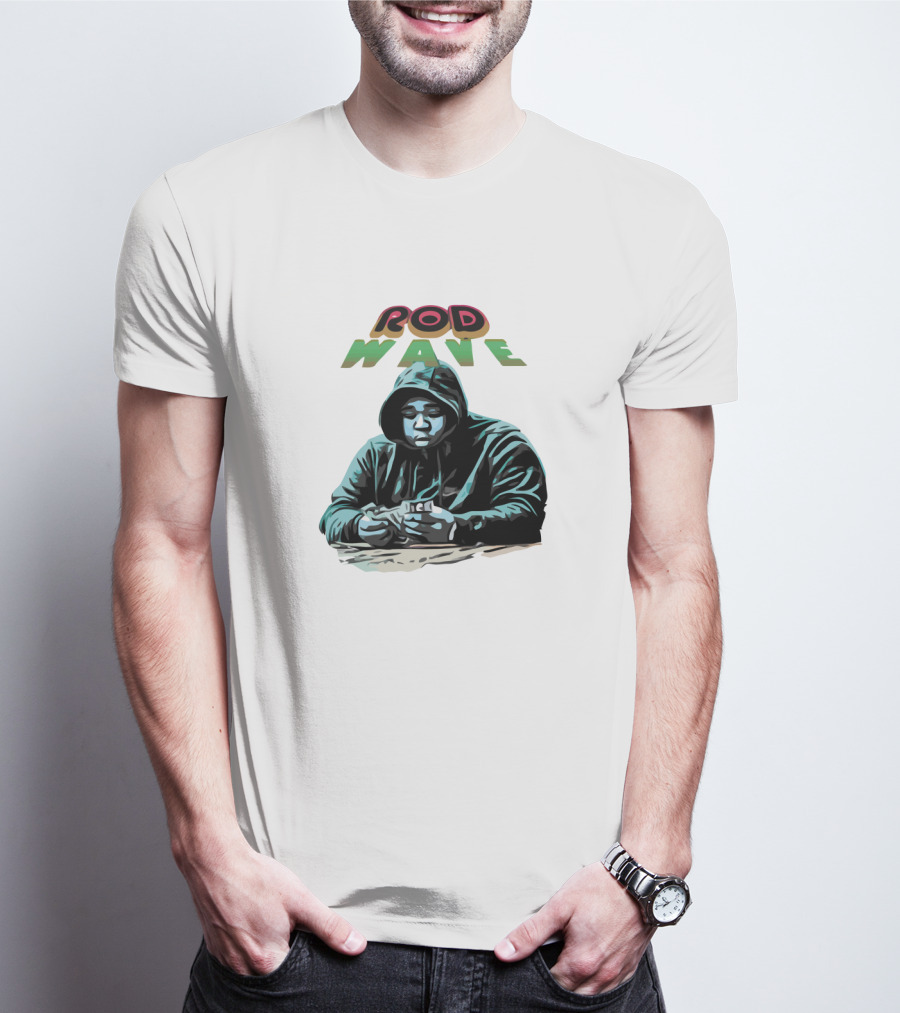 Rod Wave Hoodie Illustration T-Shirt