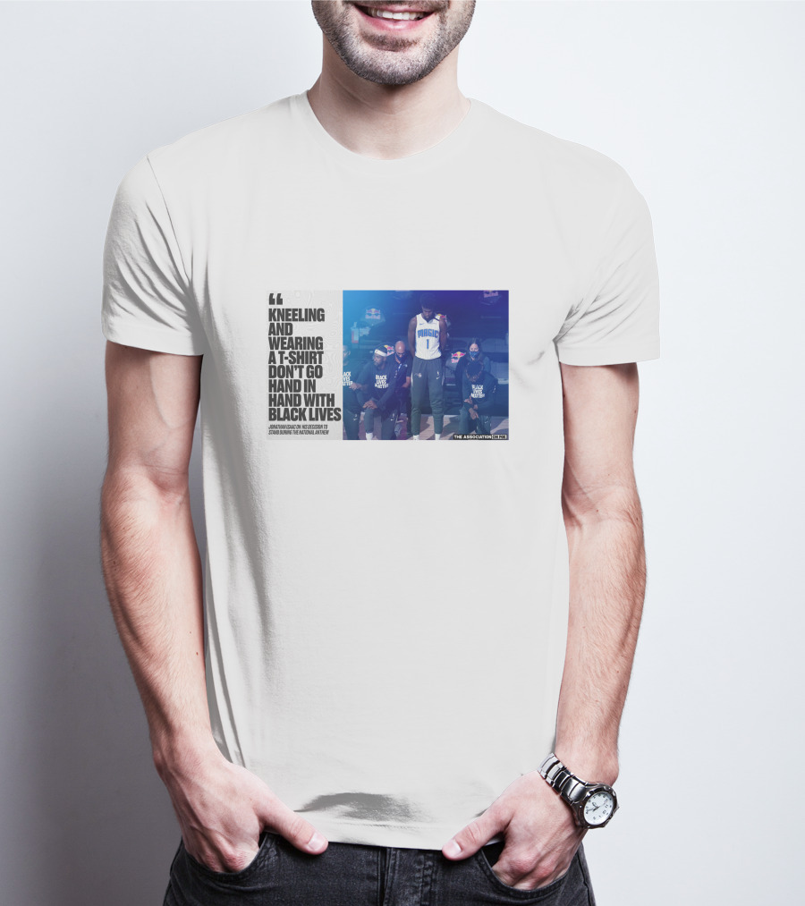 Jonathan Isaac Magic Jersey Quote Kneeling Black Lives T-Shirt