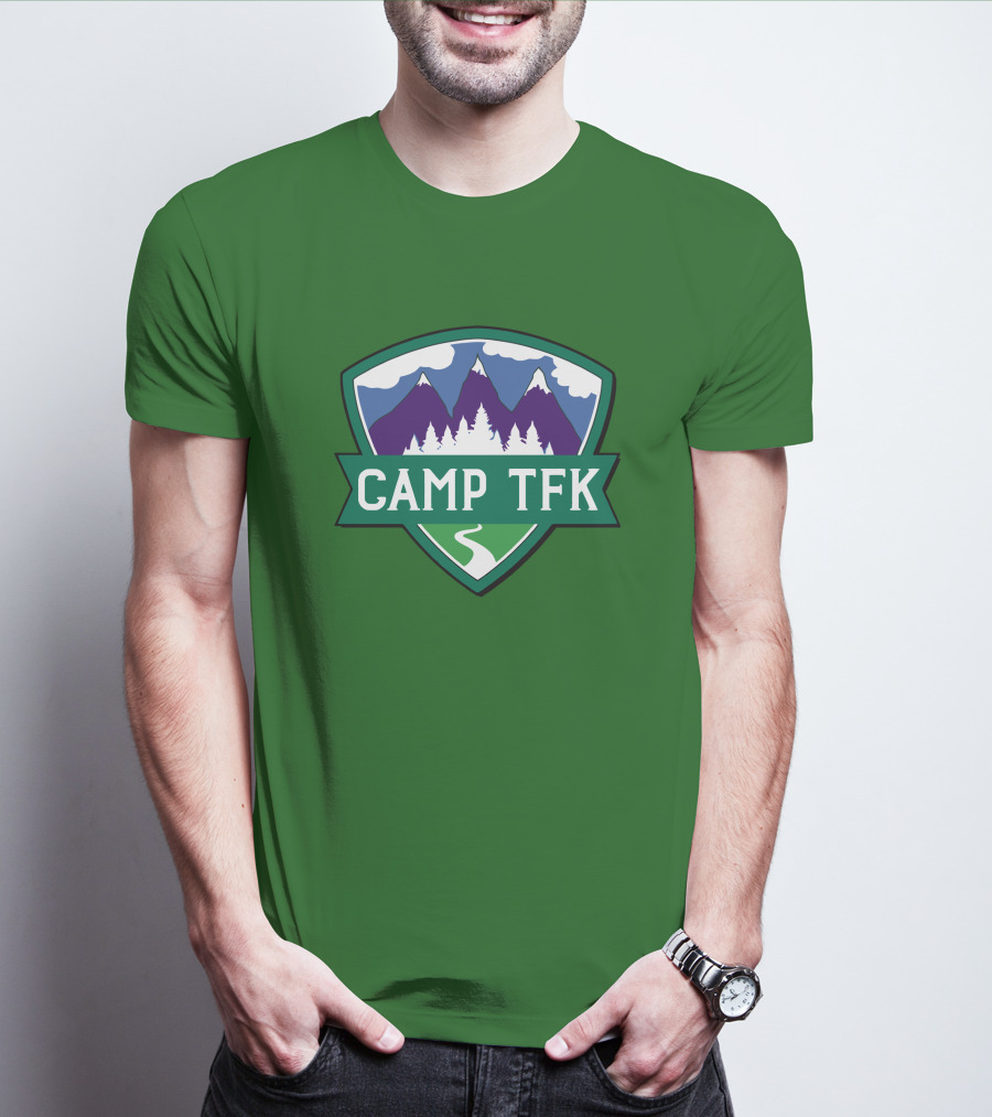 Camp TFK Mountain Adventure Badge T-Shirt