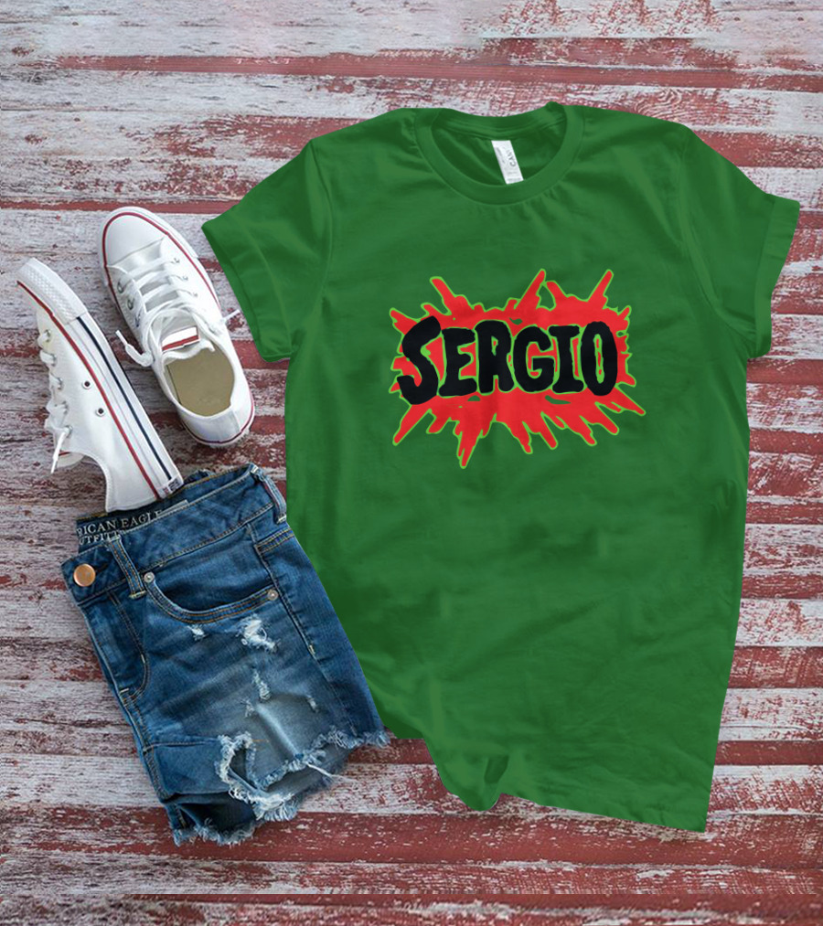 Sergio Romo Day Sergio Logo Burst T-Shirt