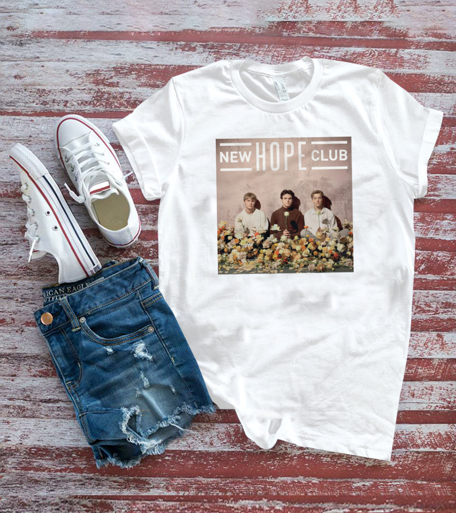 New Hope Club Album Cover Floral T-Shirt
