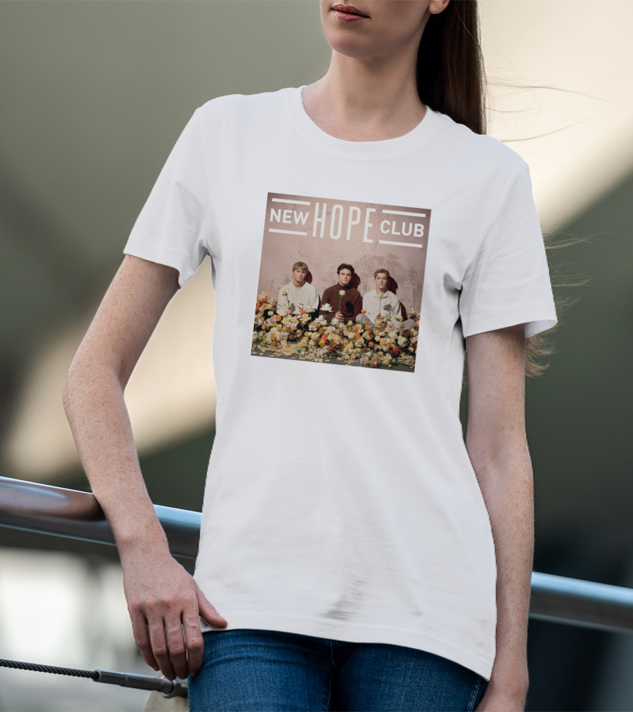 New Hope Club Album Cover Floral T-Shirt