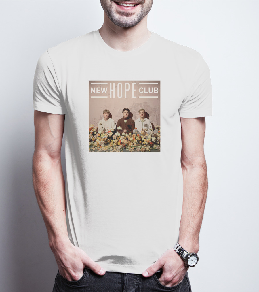 New Hope Club Album Cover Floral T-Shirt