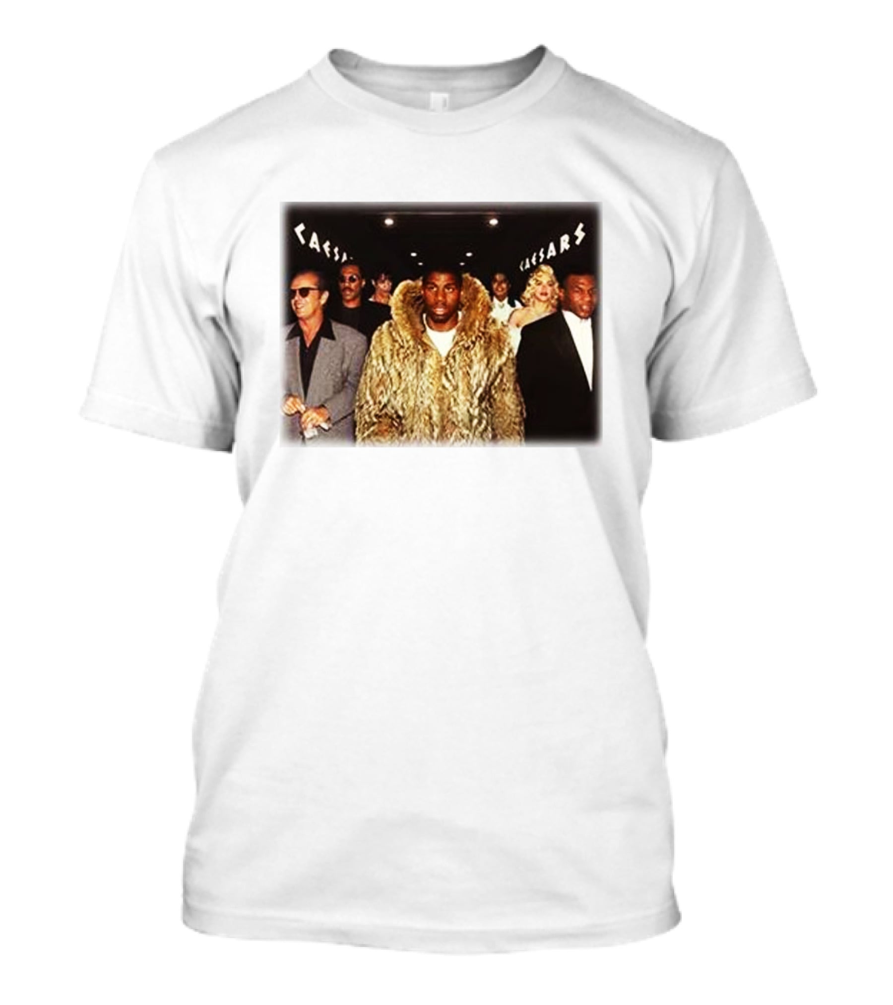 Caesars Barstool Entourage Fur Coat Entrance T-Shirt