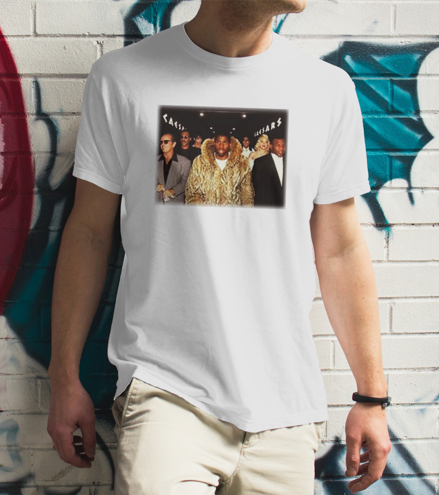 Caesars Barstool Entourage Fur Coat Entrance T-Shirt