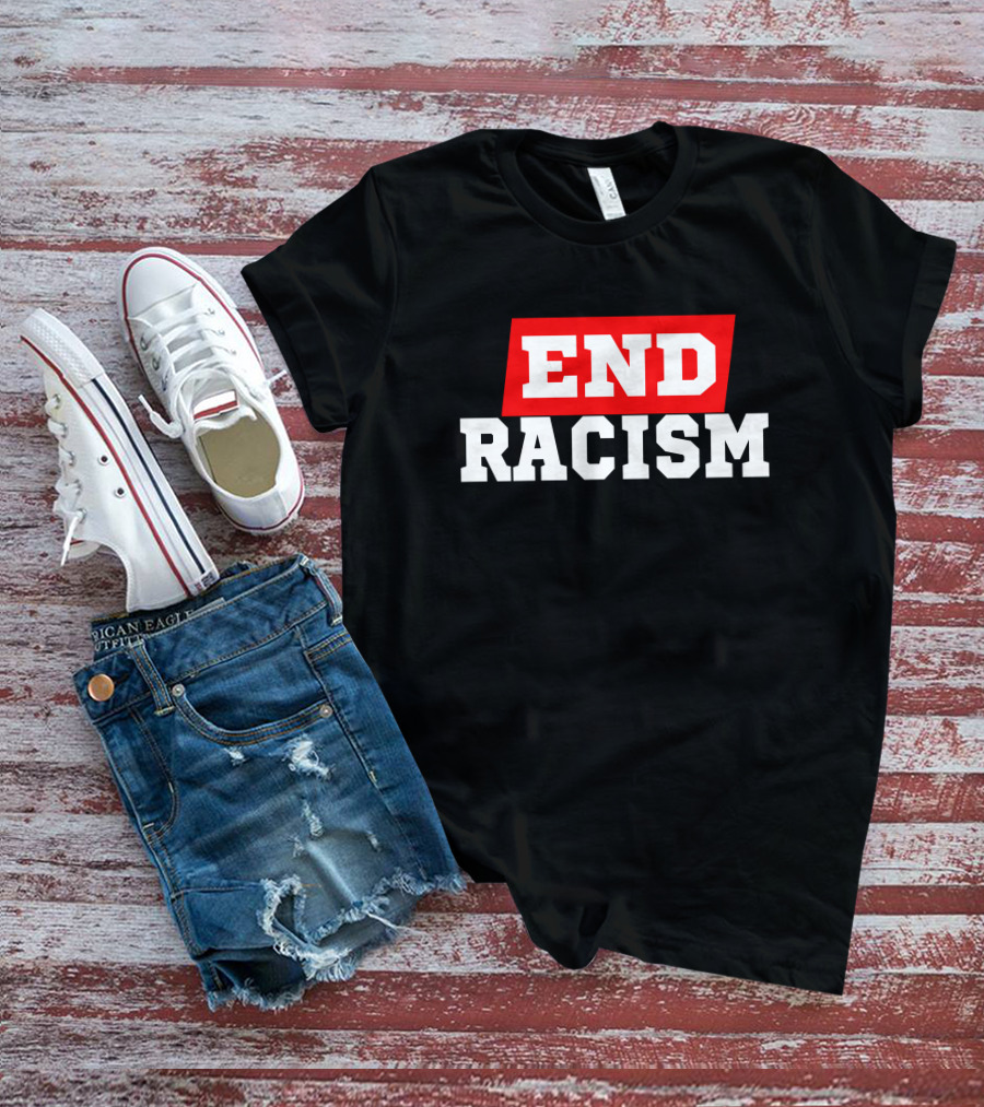 NFL End Racism Stop Racism Movement T-Shirt