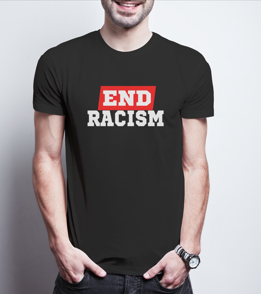 NFL End Racism Stop Racism Movement T-Shirt