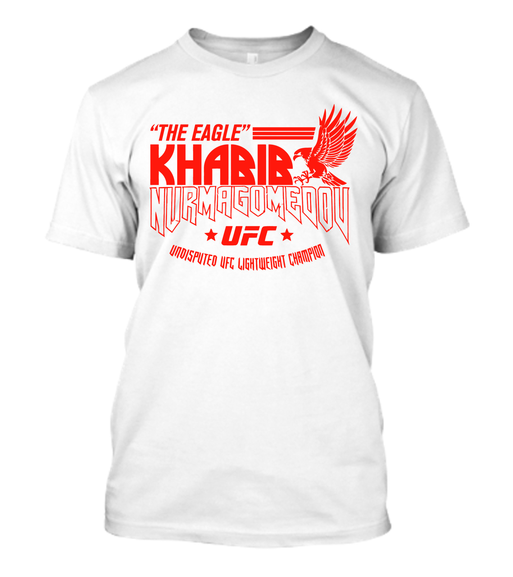 The Eagle Khabib Nurmagomedov UFC Undisputed Lightweight Champion T-Shirt