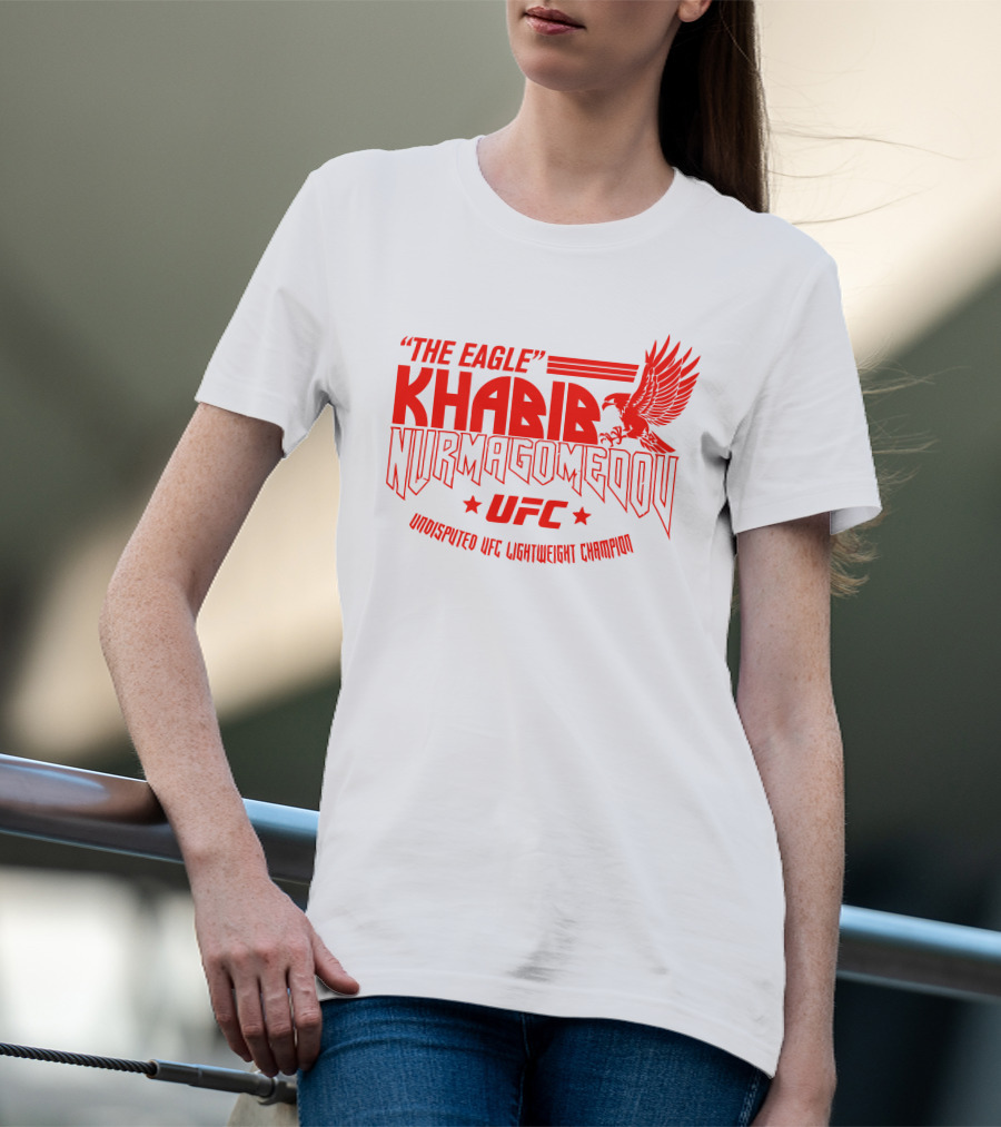 The Eagle Khabib Nurmagomedov UFC Undisputed Lightweight Champion T-Shirt