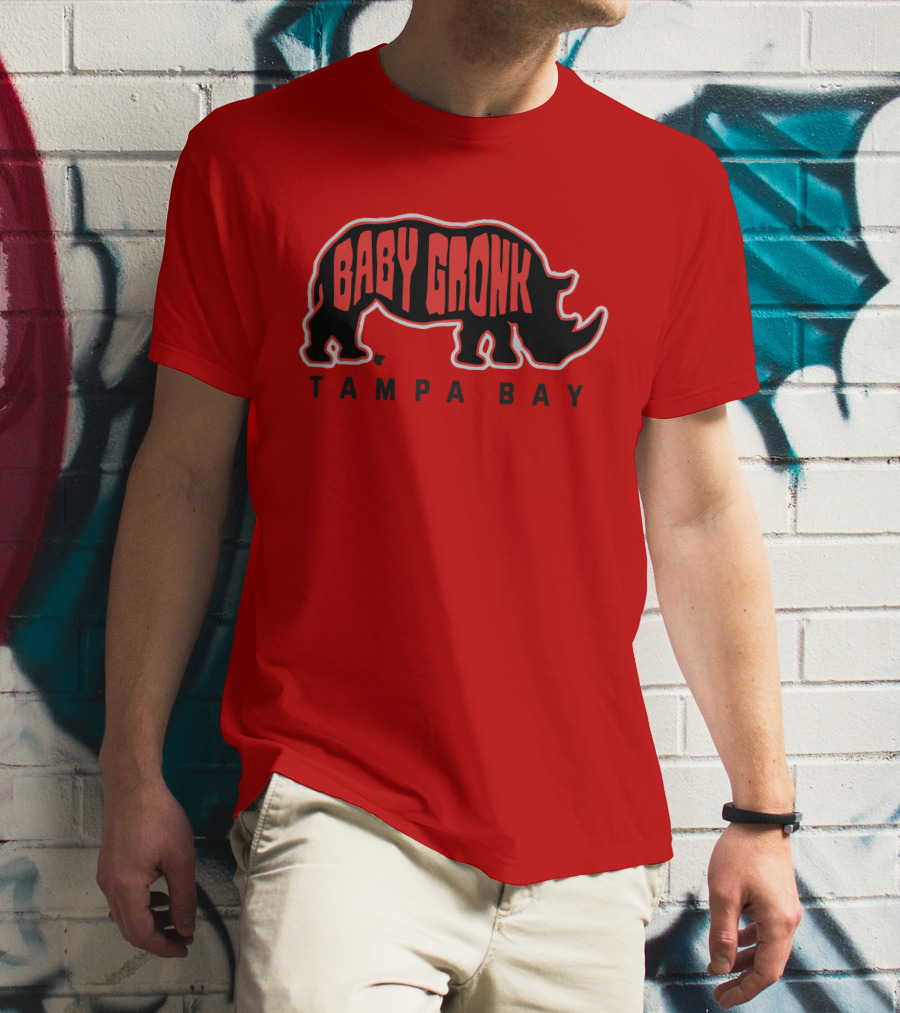 BABY GRONK TAMPA BAY Rhino T-Shirt